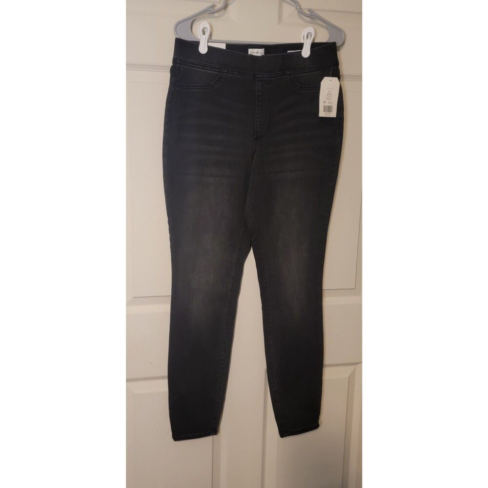 Wonderby Nwt Pull On Super Skinny Sz 8 Jeans